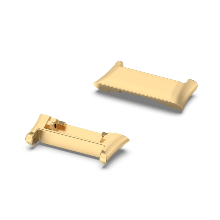 For OPPO Watch Free 1 Pair Metal Watch Band Connector(Gold) -  by PMC Jewellery | Online Shopping South Africa | PMC Jewellery