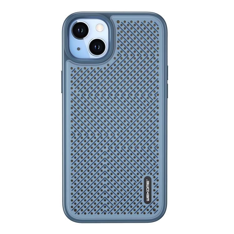 For iPhone 14 WEKOME Graphene Heat Dissipation Phone Case (Blue) - iPhone 14 Cases by WK | Online Shopping South Africa | PMC Jewellery