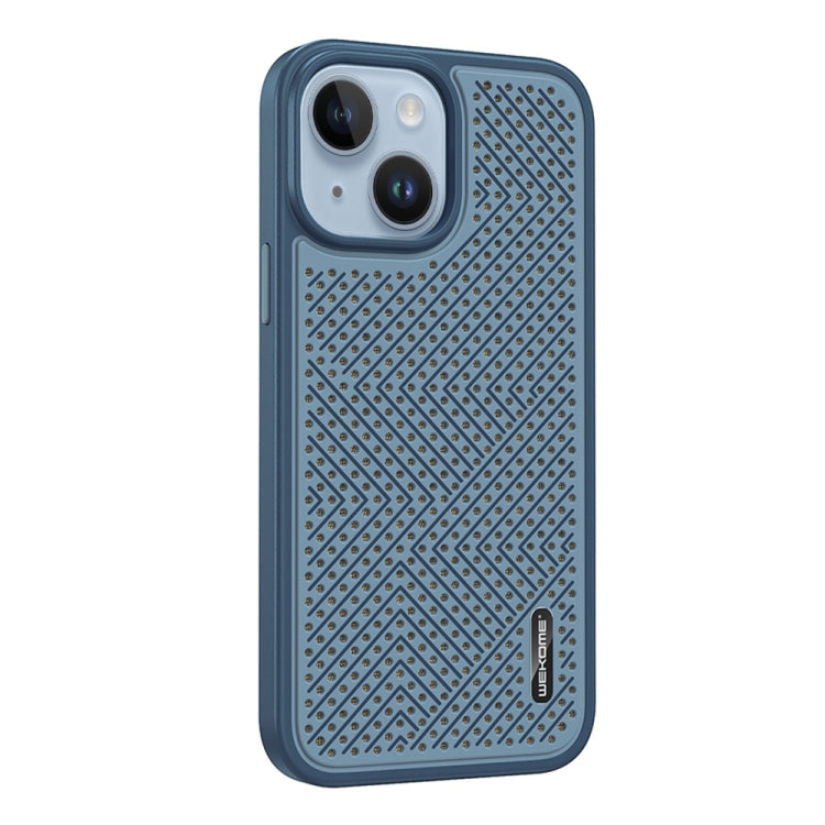 For iPhone 14 WEKOME Graphene Heat Dissipation Phone Case (Blue) - iPhone 14 Cases by WK | Online Shopping South Africa | PMC Jewellery