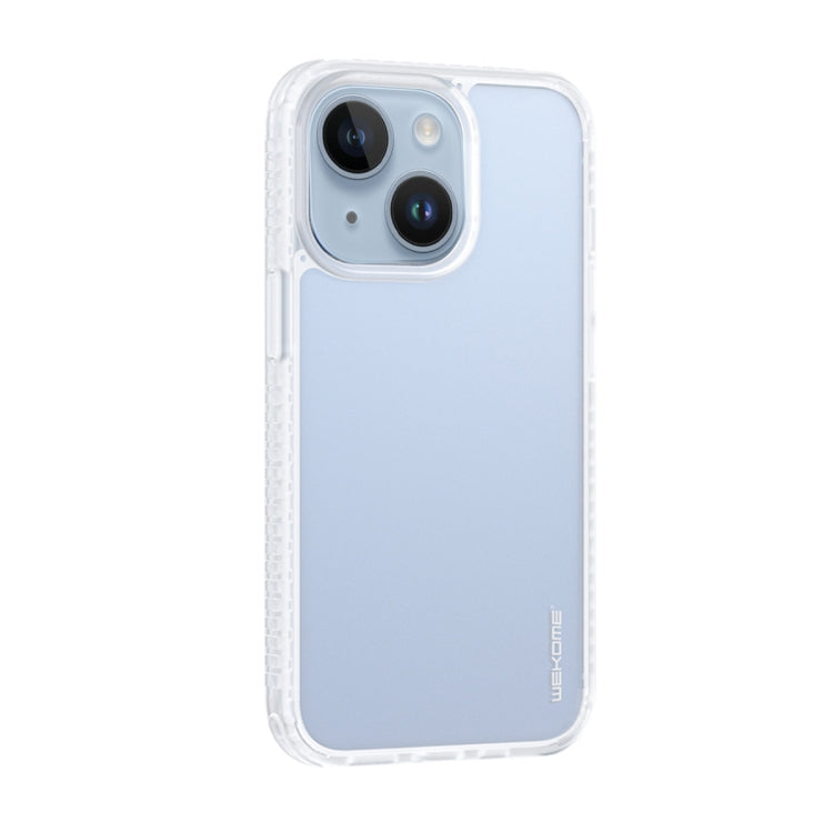 For iPhone 14 WEKOME Armour Anti-Drop Phone Case (Frosted  White) - iPhone 14 Cases by WK | Online Shopping South Africa | PMC Jewellery