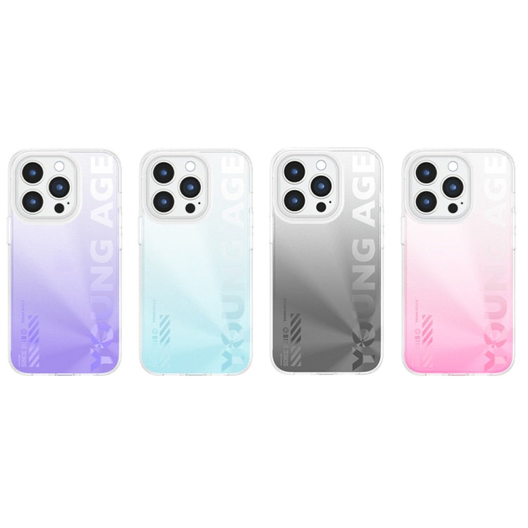 For iPhone 14 Pro WEKOME Gorillas Gradient Colored Phone Case(Blue) - iPhone 14 Pro Cases by WK | Online Shopping South Africa | PMC Jewellery