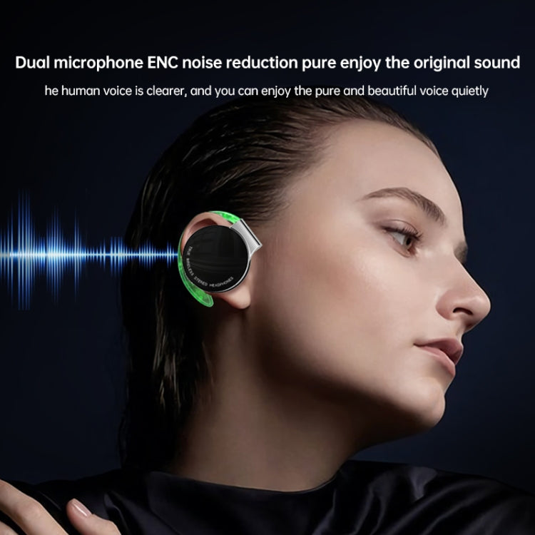 T&G F2 Ear Mount Waterproof Wireless Bluetooth Noise Reduction Earphone, Waterproof Level: IPX5(White) - Bluetooth Earphone by T&G | Online Shopping South Africa | PMC Jewellery