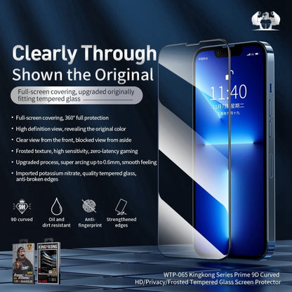 For iPhone 13 mini WEKOME 9D Curved HD Tempered Glass Film - iPhone 13 mini Tempered Glass by WK | Online Shopping South Africa | PMC Jewellery