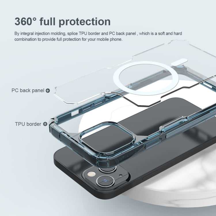 For iPhone 14 Plus NILLKIN Ultra Clear Magsafe PC + TPU Phone Case (Transparent) - iPhone 14 Plus Cases by NILLKIN | Online Shopping South Africa | PMC Jewellery