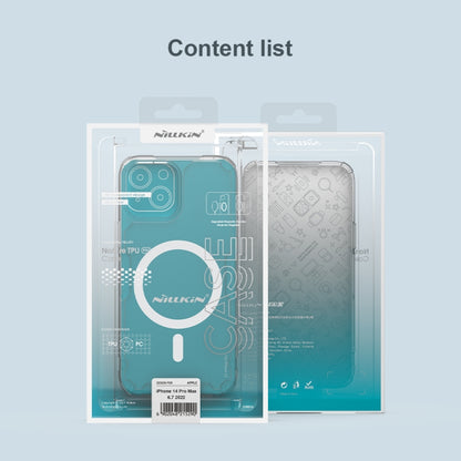 For iPhone 14 Pro Max NILLKIN Ultra Clear Magsafe PC + TPU Phone Case (Transparent) - iPhone 14 Pro Max Cases by NILLKIN | Online Shopping South Africa | PMC Jewellery