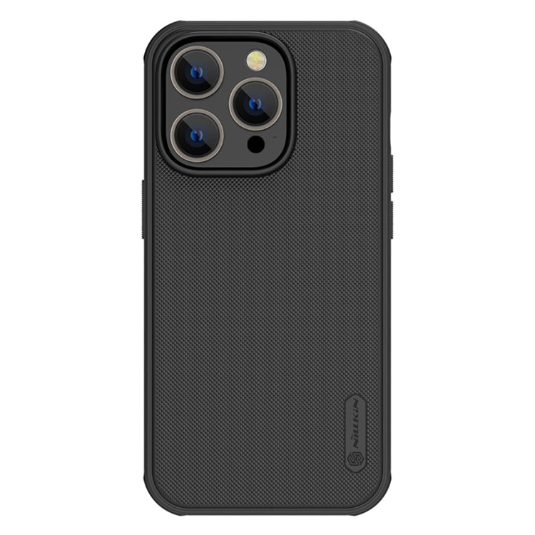 For iPhone 14 Pro Max NILLKIN Frosted Shield Pro Magsafe Phone Case(Black) - iPhone 14 Pro Max Cases by NILLKIN | Online Shopping South Africa | PMC Jewellery