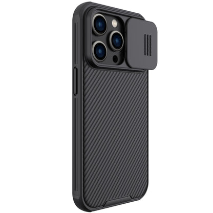For iPhone 14 Pro NILLKIN CamShield Pro Magnetic Magsafe Case(Black) - iPhone 14 Pro Cases by NILLKIN | Online Shopping South Africa | PMC Jewellery