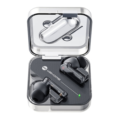 WEKOME V51 Vanguard Series Transparent Wireless Bluetooth Earphone(Black) - Bluetooth Earphone by WK | Online Shopping South Africa | PMC Jewellery