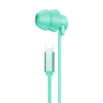 WEKOME YB02 SHQ Series In-Ear Sleep Wired Earphone, Plug Type:8 Pin(Blue) - In Ear Wired Earphone by WK | Online Shopping South Africa | PMC Jewellery