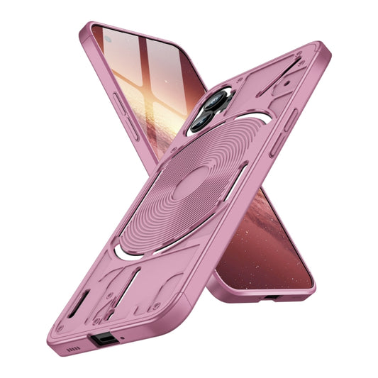 For Nothing Phone 1 GKK Three Stage Splicing Full Coverage PC Phone Case(Rose Gold) - More Brand by GKK | Online Shopping South Africa | PMC Jewellery