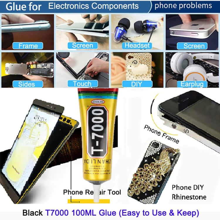 110mL T7000 LCD Screen Black Glue Multifunction Universal DIY Adhesive Glue - Repair Glue Series by PMC Jewellery | Online Shopping South Africa | PMC Jewellery