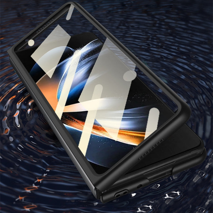 For Samsung Galaxy Z Fold4 GKK Integrated Ultra-thin Full Coverage Phone Flip Case(Black) - Galaxy Z Fold4 5G Cases by GKK | Online Shopping South Africa | PMC Jewellery