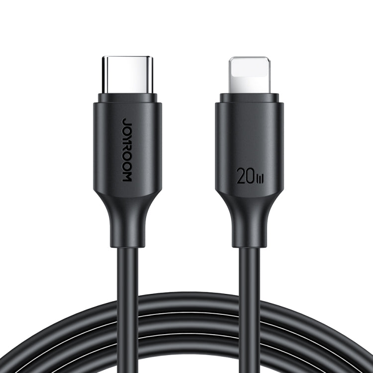 JOYROOM S-CL020A9 20W USB-C/Type-C to 8 Pin Fast Charging Data Cable, Length:0.25m(Black) - 2 in 1 Cable by JOYROOM | Online Shopping South Africa | PMC Jewellery