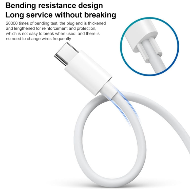 For Huawei MateBook Laptop Fast Charging Cable 65W Dual Type-C Interface Charging Data Cable Length:1m - USB-C & Type-C Cable by PMC Jewellery | Online Shopping South Africa | PMC Jewellery