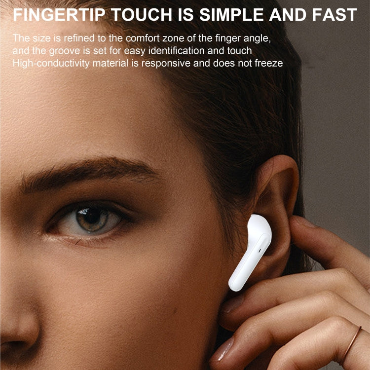 HAMTOD CS121 Stereo TWS Wireless Bluetooth Earphone(White) - TWS Earphone by HAMTOD | Online Shopping South Africa | PMC Jewellery