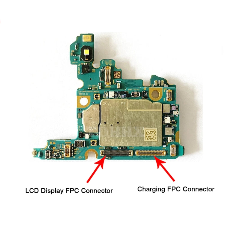 For Samsung Galaxy S21 SM-G990 10pcs LCD Display FPC Connector On Motherboard - Others by PMC Jewellery | Online Shopping South Africa | PMC Jewellery