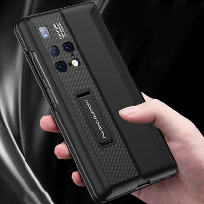 For Huawei Mate X2 GKK Magnetic Fold Protective Phone Case(Black) - Huawei Cases by GKK | Online Shopping South Africa | PMC Jewellery