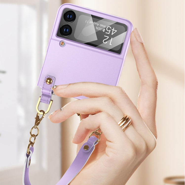 For Samsung Galaxy Z Flip4 GKK Integrated Ultra-thin Handbag Phone Case(Pink) - Galaxy Z Flip4 5G Cases by GKK | Online Shopping South Africa | PMC Jewellery