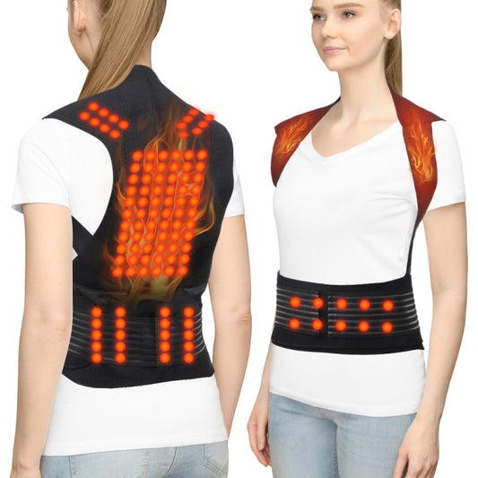 HailiCare Household Neck Back Waist Protector Waistcoat Warm Vest Protective Gear with Magnet Therapy, Size:L - Corrector by PMC Jewellery | Online Shopping South Africa | PMC Jewellery