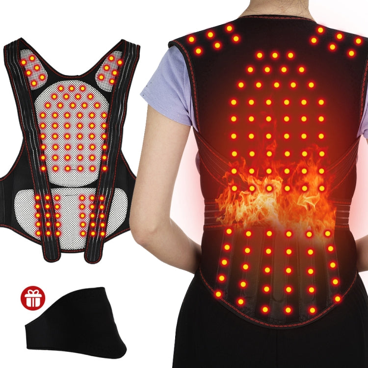 HailiCare Larger Version Household Neck Back Waist Protector Waistcoat Warm Vest Protective Gear with Magnet Therapy, Size:XL - Corrector by PMC Jewellery | Online Shopping South Africa | PMC Jewellery