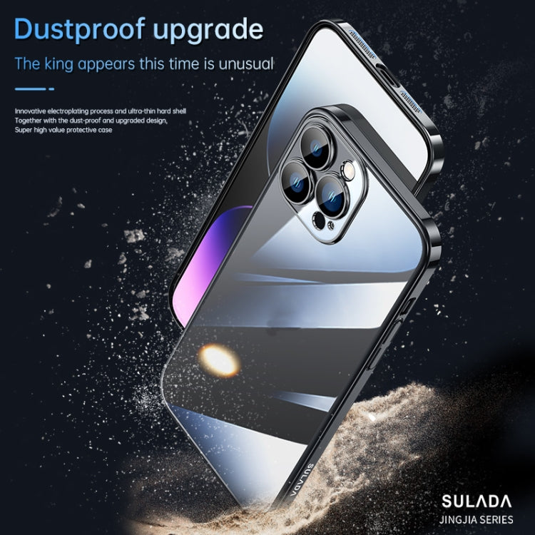 For iPhone 14 Pro Max SULADA Hard PC Shockproof Phone Case(Black) - iPhone 14 Pro Max Cases by SULADA | Online Shopping South Africa | PMC Jewellery