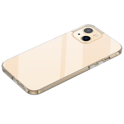 For iPhone 14 SULADA Frosted Series Shockproof Transparent TPU Phone Case(Gold) - iPhone 14 Cases by SULADA | Online Shopping South Africa | PMC Jewellery