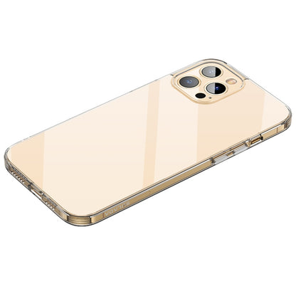 For iPhone 14 Pro Max SULADA Frosted Series Shockproof Transparent TPU Phone Case(Gold) - iPhone 14 Pro Max Cases by SULADA | Online Shopping South Africa | PMC Jewellery