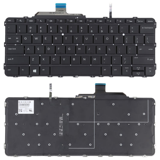 For HP Elitebook Folio G1 US Version Keyboard with Backlight - Replacement Keyboards by PMC Jewellery | Online Shopping South Africa | PMC Jewellery
