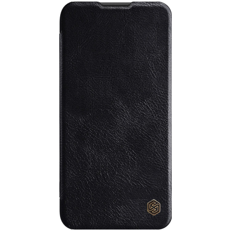 For Huawei nova 6 SE NILLKIN QIN Series Crazy Horse Texture Horizontal Flip Leather Case With Card Slot(Black) - Huawei Cases by NILLKIN | Online Shopping South Africa | PMC Jewellery