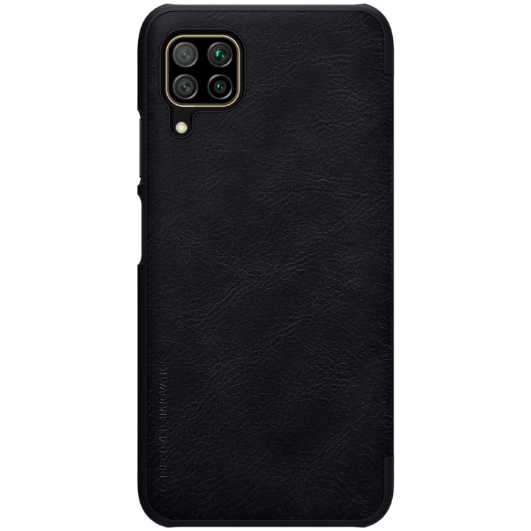 For Huawei nova 6 SE NILLKIN QIN Series Crazy Horse Texture Horizontal Flip Leather Case With Card Slot(Black) - Huawei Cases by NILLKIN | Online Shopping South Africa | PMC Jewellery