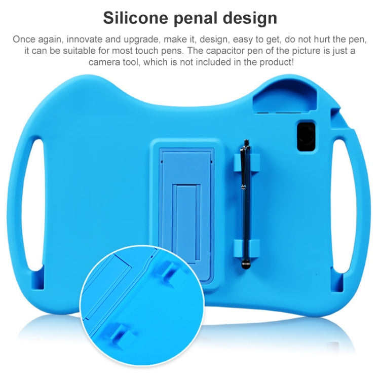 For TCL Tab 10/10s 2020 Silicone Shockproof Protective Tablet Case(Blue) - Others by PMC Jewellery | Online Shopping South Africa | PMC Jewellery