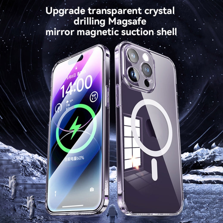 For iPhone 14 Pro Max SULADA Jingpin Series All-inclusive Lens Electroplated TPU Phone Case(Transparent) - iPhone 14 Pro Max Cases by SULADA | Online Shopping South Africa | PMC Jewellery