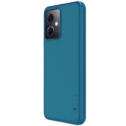 For Xiaomi Redmi Note 12 China NILLKIN Frosted PC Phone Case(Blue) - Note 12 Cases by NILLKIN | Online Shopping South Africa | PMC Jewellery