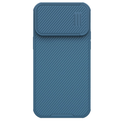 For iPhone 14 Pro Max NILLKIN CamShield S PC Phone Case(Blue) - iPhone 14 Pro Max Cases by NILLKIN | Online Shopping South Africa | PMC Jewellery