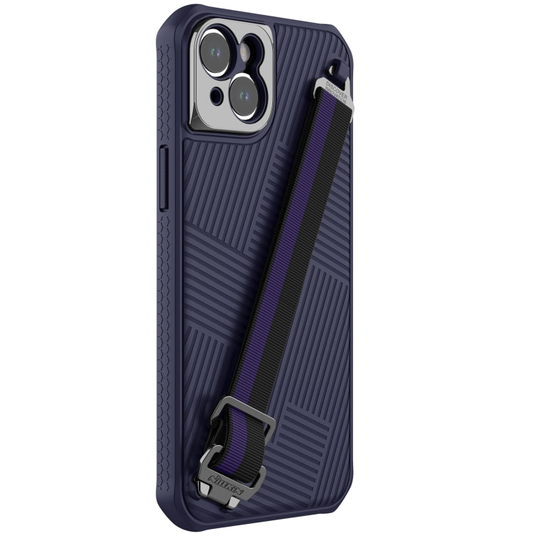 For iPhone 14 Plus NILLKIN Shadow Series Magnetic Magsafe Phone Case(Purple) - iPhone 14 Plus Cases by NILLKIN | Online Shopping South Africa | PMC Jewellery