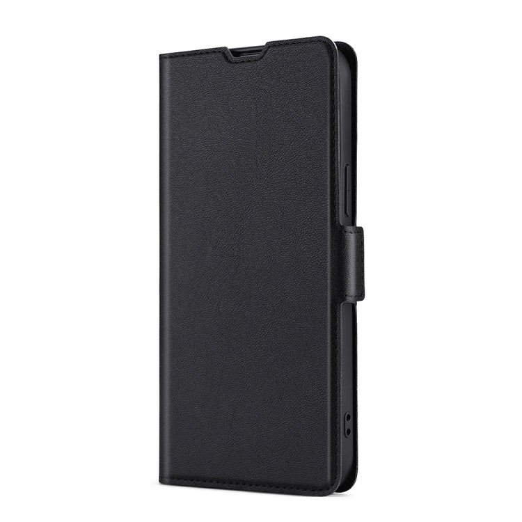 For Google Pixel 7a Ultra-thin Voltage Side Buckle Leather Phone Case(Black) - Google Cases by PMC Jewellery | Online Shopping South Africa | PMC Jewellery