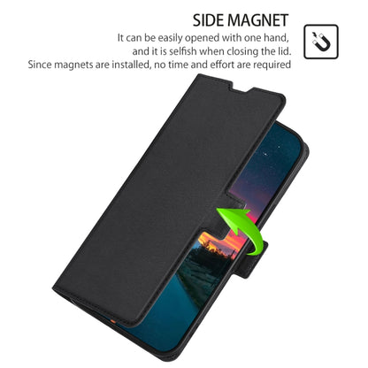 For Google Pixel 7a Ultra-thin Voltage Side Buckle Leather Phone Case(Black) - Google Cases by PMC Jewellery | Online Shopping South Africa | PMC Jewellery