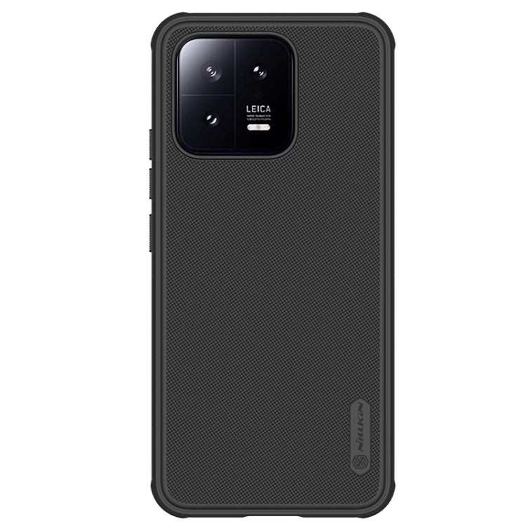 For Xiaomi 13 NILLKIN Frosted Shield Pro PC + TPU Phone Case(Black) - 13 Cases by NILLKIN | Online Shopping South Africa | PMC Jewellery