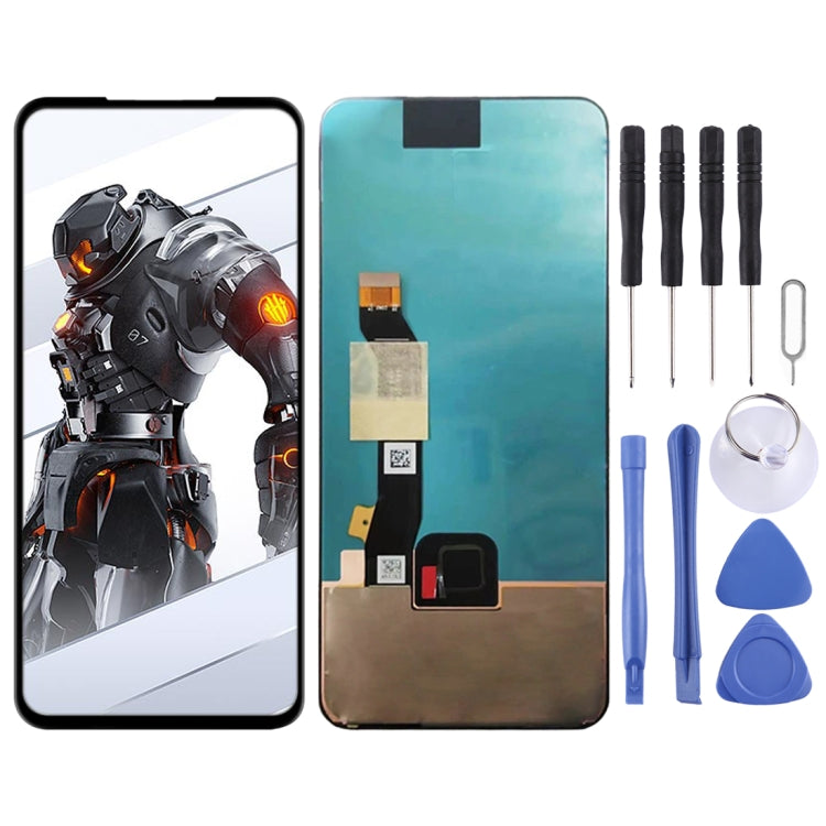 AMOLED LCD Screen For ZTE Nubia Red Magic 7S Pro NX709S with Digitizer Full Assembly(Black) - For ZTE by PMC Jewellery | Online Shopping South Africa | PMC Jewellery