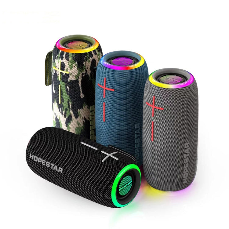 HOPESTAR P35 20W Outdoor IPX7 Waterproof TWS Wireless Bluetooth Speaker(Camouflage) - Waterproof Speaker by HOPESTAR | Online Shopping South Africa | PMC Jewellery | Buy Now Pay Later Mobicred