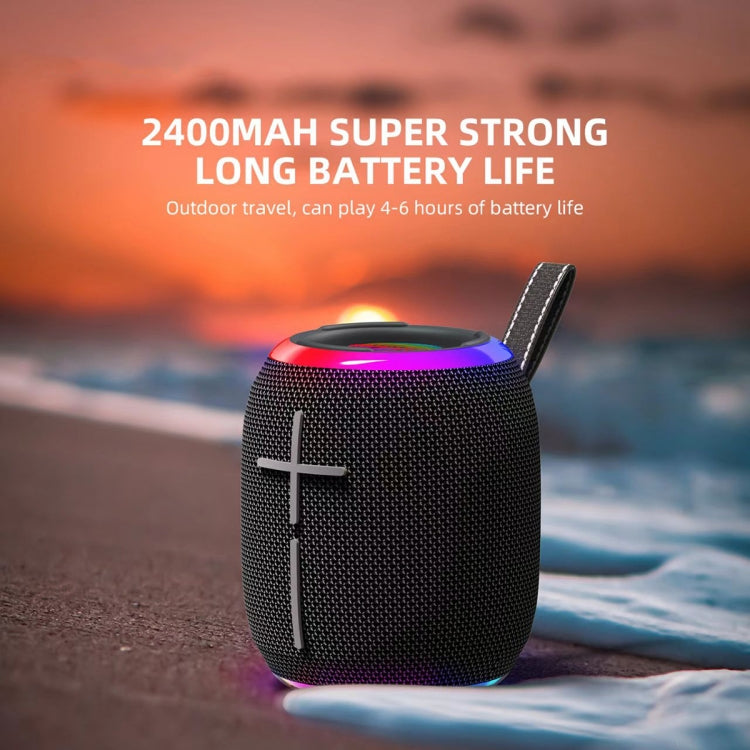 HOPESTAR P35 mini 10W Outdoor IPX7 Waterproof TWS Bluetooth Speaker(Grey) - Waterproof Speaker by HOPESTAR | Online Shopping South Africa | PMC Jewellery