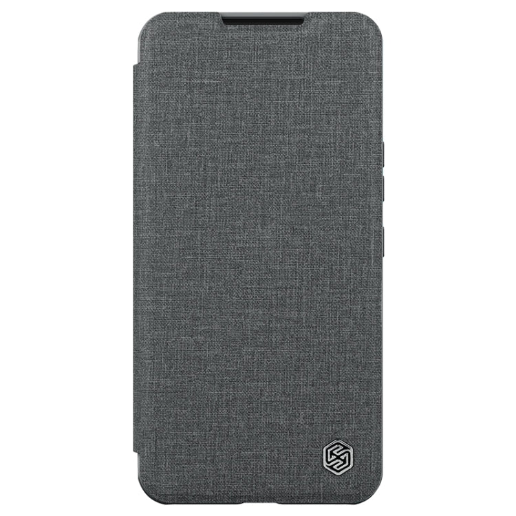 For Samsung Galaxy S23 5G NILLKIN QIN Series Pro Sliding Camera Cover Design Leather Phone Case(Grey) - Galaxy S23 5G Cases by NILLKIN | Online Shopping South Africa | PMC Jewellery