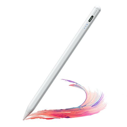 JOYROOM JR-X9S Aluminum Alloy Active Stylus Pen with Replacement Tips(White) - Stylus Pen by JOYROOM | Online Shopping South Africa | PMC Jewellery