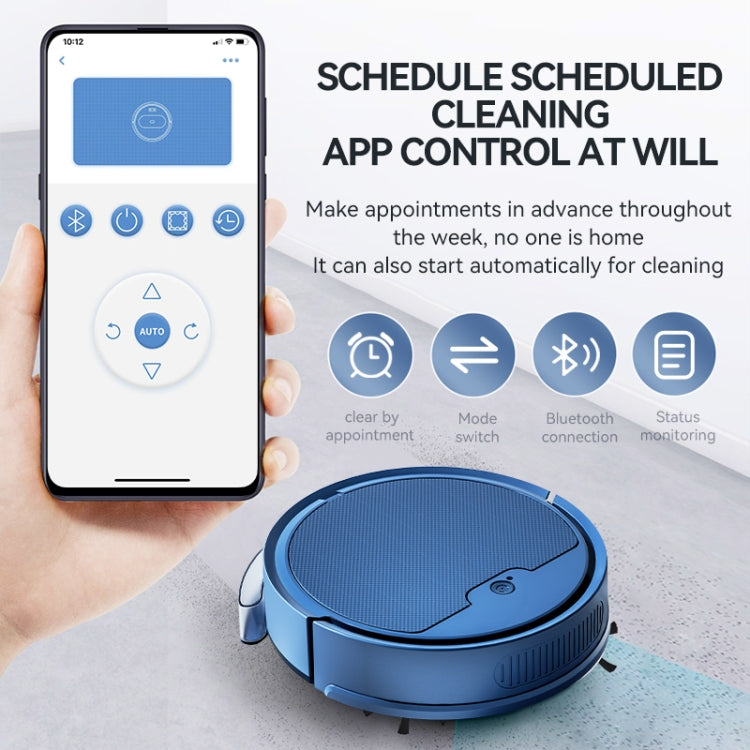 BOWAI OB8s Max Household Intelligent Path Charging Sweeping Robot(Blue) - Robot Vacuum Cleaner by PMC Jewellery | Online Shopping South Africa | PMC Jewellery