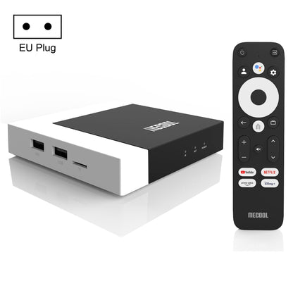 MECOOL KM7 Plus Android 10.0 Smart TV Set Top Box, Amlogic S905Y4 Quad Core, 2GB+16GB, Plug Type:EU Plug - Amlogic S905 by MECOOL | Online Shopping South Africa | PMC Jewellery