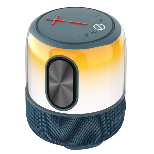 HOPESTAR SC-01 Waterproof LED Light Wireless Bluetooth Speaker(Blue) - Desktop Speaker by HOPESTAR | Online Shopping South Africa | PMC Jewellery