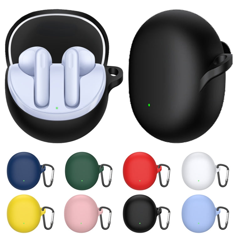 For OPPO Enco Air 3 Silicone Wireless Earphone Protective Case(Black) - Other Earphone Case by PMC Jewellery | Online Shopping South Africa | PMC Jewellery