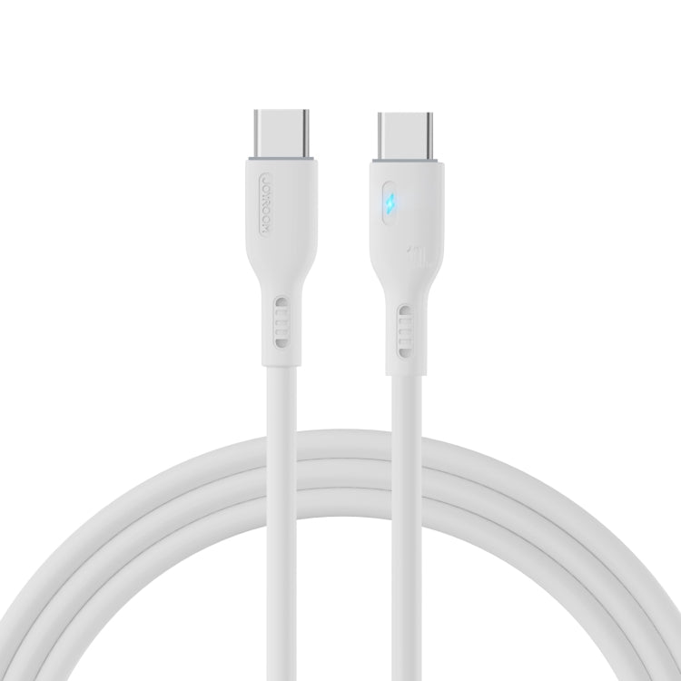 JOYROOM S-CC100A13 100W USB-C / Type-C to USB-C / Type-C Fast Charging Data Cable, Length:1.2m(White) - USB-C & Type-C Cable by JOYROOM | Online Shopping South Africa | PMC Jewellery