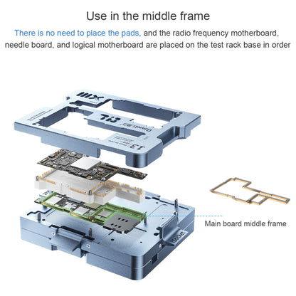 Qianli iSocket Motherboard Layered Test Fixture For iPhone 13 Series - Repair Fixture by QIANLI | Online Shopping South Africa | PMC Jewellery