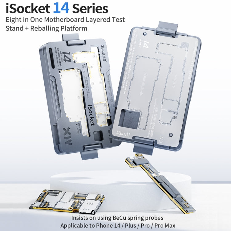 Qianli iSocket Motherboard Layered Test Fixture For iPhone 14 Series - Repair Fixture by QIANLI | Online Shopping South Africa | PMC Jewellery